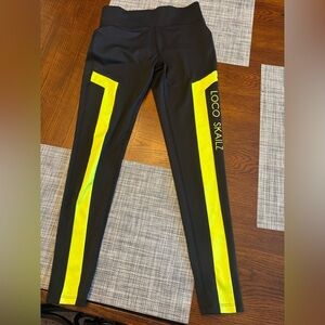 Loco Skailz Fishing Leggings Sz Small